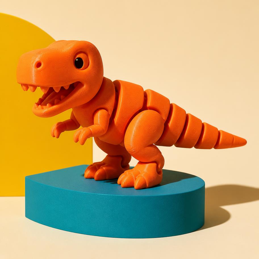 Dino Pop, objeto impresso em 3D